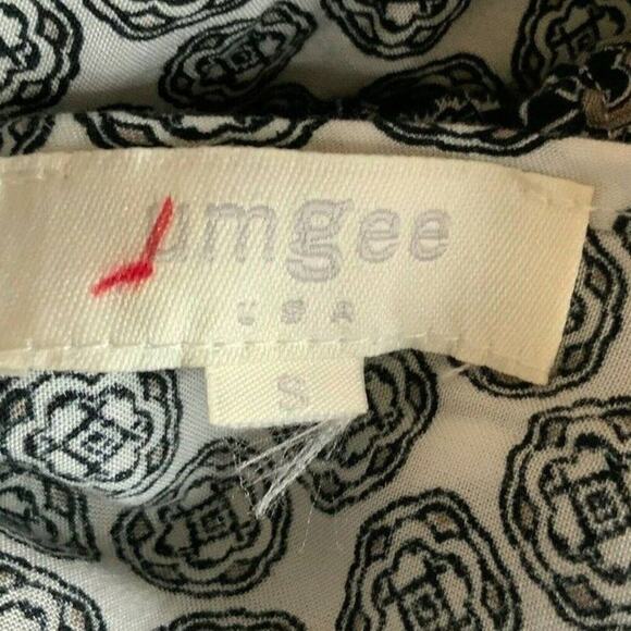 Umgee Blouse Womens Small Multicolor Relaxed Stretch Aztec Split Neck Tunic Tops - Picture 8 of 9